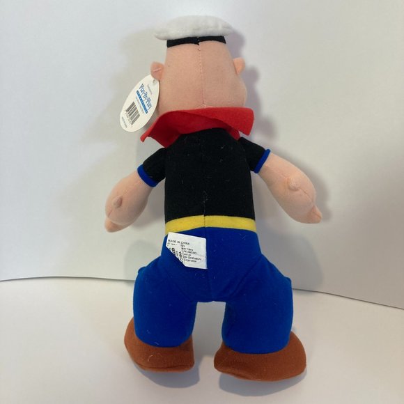 Vintage 1994 Popeye 13” Plush Doll Play by Play Stuffed Toy Sailor Man With Tag - Picture 13 of 13